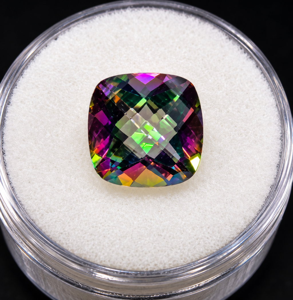 Stylized enhanced promotional depiction of mystic topaz
