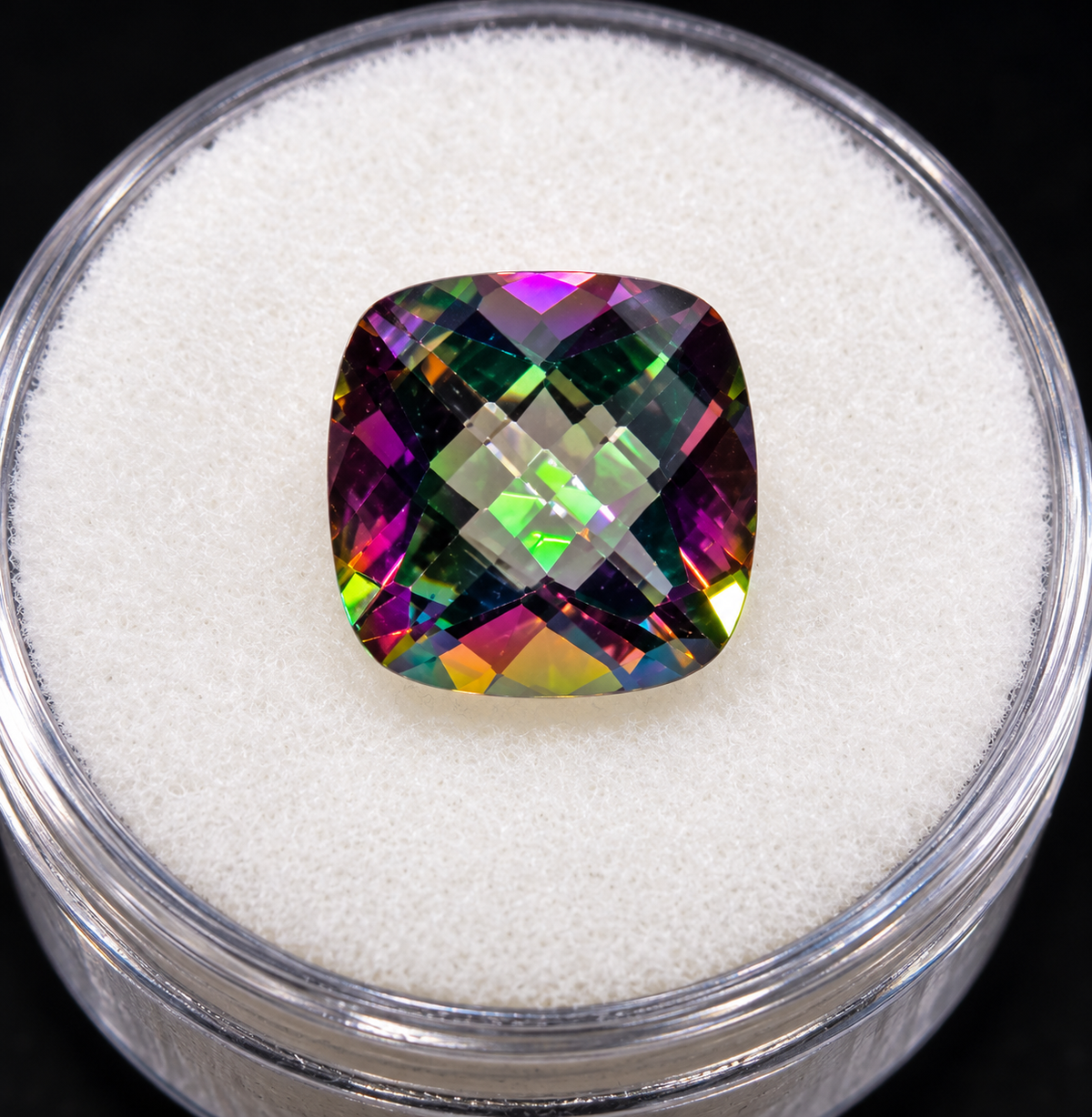 Stylized enhanced promotional depiction of mystic topaz
